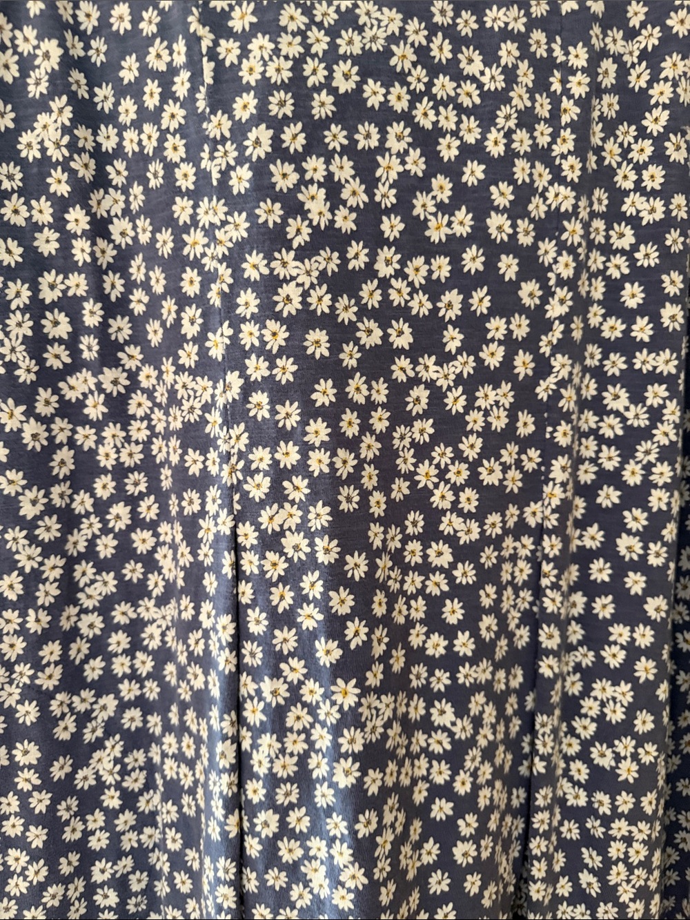 J. Jill Blue Daisy Print Sleeveless Dress 👗 Large  💐 - Picture 6 of 12